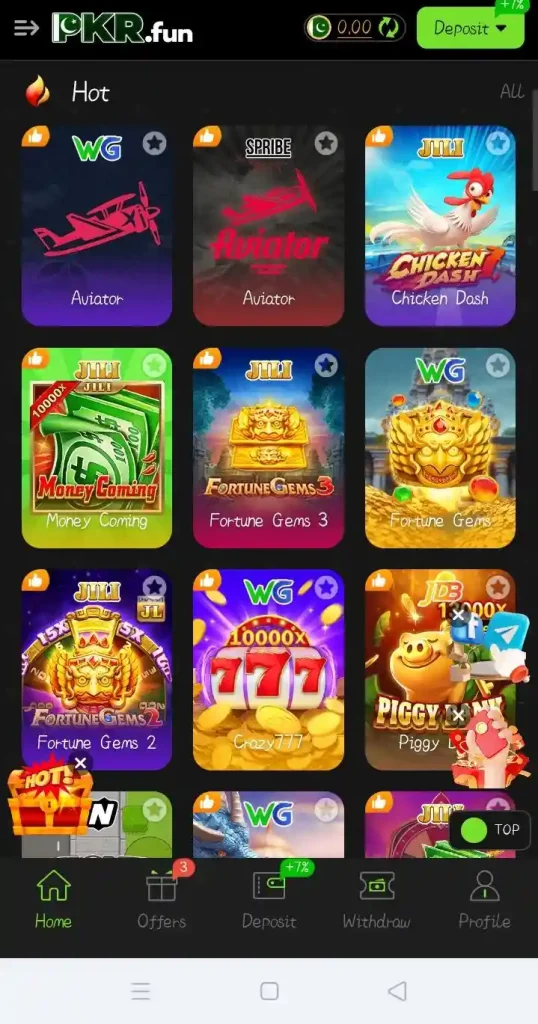 PKR Fun Game
